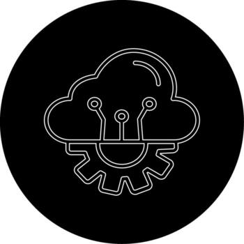 Cloud Computing Vector Icon