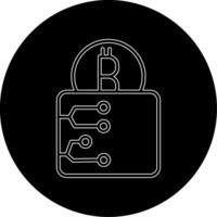 icono de vector de criptomoneda