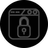 icono de vector de seguridad