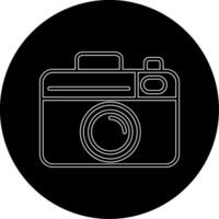 icono de vector de camara