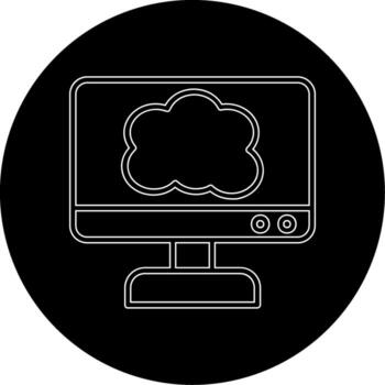 Cloud Computing Vector Icon