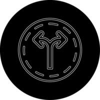 Two Way Vector Icon
