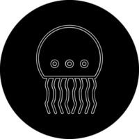 Jellyfish Vector Icon