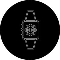 icono de vector de reloj inteligente