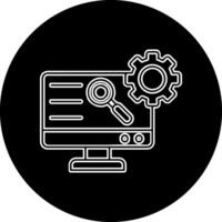 icono de vector de desarrollo web