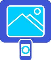imagen Procesando vector icono