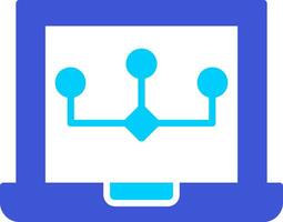 Data Modeling Vector Icon