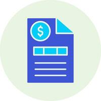 Invoice Vector Icon