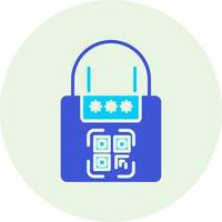 Smart Padlock Vector Icon