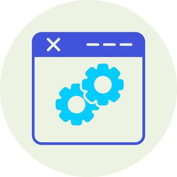 icono de vector de navegador