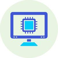 Processor Vector Icon