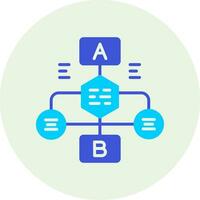 Flowchart Vector Icon