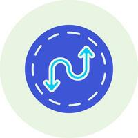 Zigzag Vector Icon