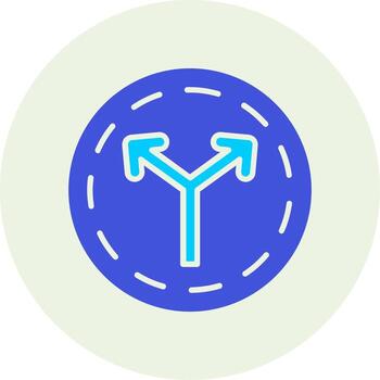 división vector icono
