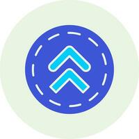 Up Arrows Vector Icon