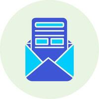 Newsletter Vector Icon