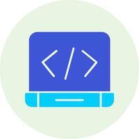 Web coding Vector Icon