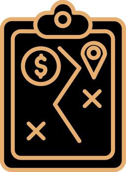 icono de vector de estrategia