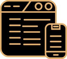 Responsive Vector Icon