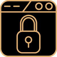 icono de vector de seguridad