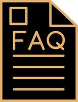Faq Vector Icon