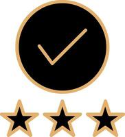 Ratings  Vector Icon