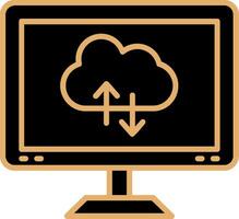 Cloud Computing Vector Icon