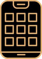 Dial Pad Vector Icon