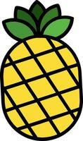 Pineapple Vector Icon