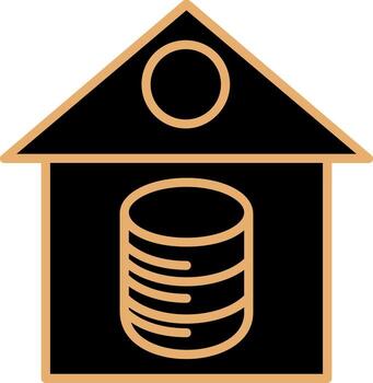 icono de vector de base de datos