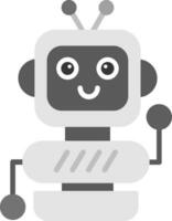 icono de vector de robot