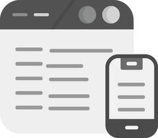 Responsive Vector Icon
