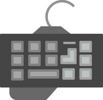 icono de vector de teclado