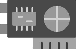 Graphics Card Vector Icon