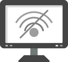 No Wifi Signals Vector Icon
