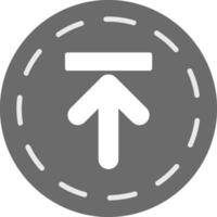 Up Arrow Upload Vector Icon