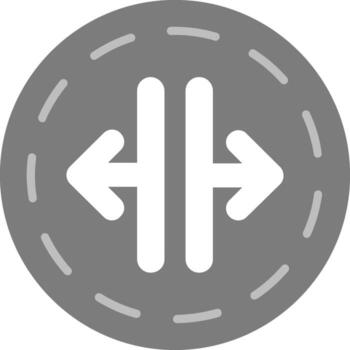 Width Vector Icon