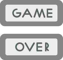 Game over Vector Icon