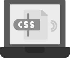 icono de vector de css