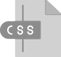 icono de vector de archivo css