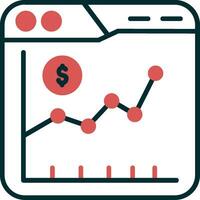 Stock Market Vector Icon