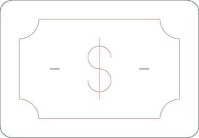 Dollar Note Vector Icon