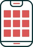 Dial Pad Vector Icon