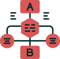 Flowchart Vector Icon