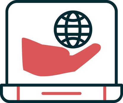 globe netwrok Vector Icon