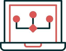 Data Modeling Vector Icon