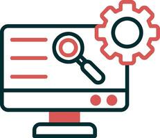 icono de vector de desarrollo web