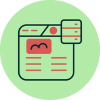 Web Hosting Vector Icon