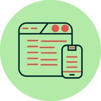 Responsive Vector Icon