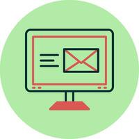 icono de vector de correo electrónico